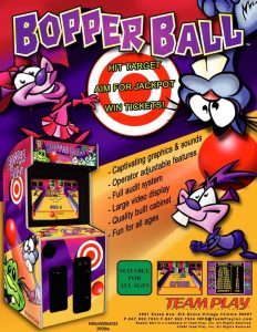 Bopper Ball redemption game by video game manufacturer Team Play Inc
