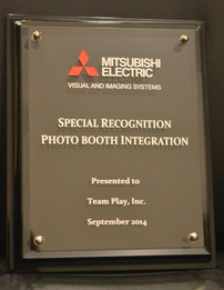 Mitsubishi award for best photo booths
