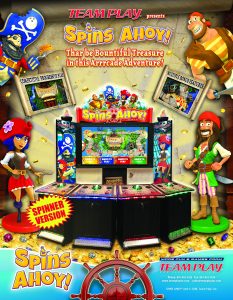 Spins Ahoy! Spinner Flier Front